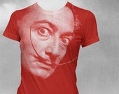 Dali T-Shirt American Apparel tshirt Womens shirt Salvador Dali tshirt
