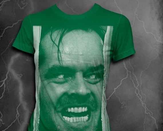 Jack Nicholson t-shirt American Apparel The Shining tshirt Womens tshirt