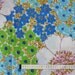 Seventies vintage floral fabric