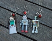 Robot Christmas Ornaments