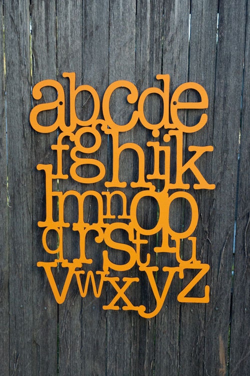 Alphabet on the Wall (ABC, ABCs)