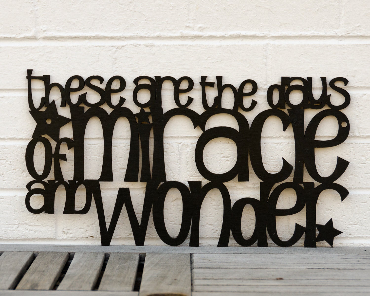 These are the days of Miracle and Wonder (Paul Simon)