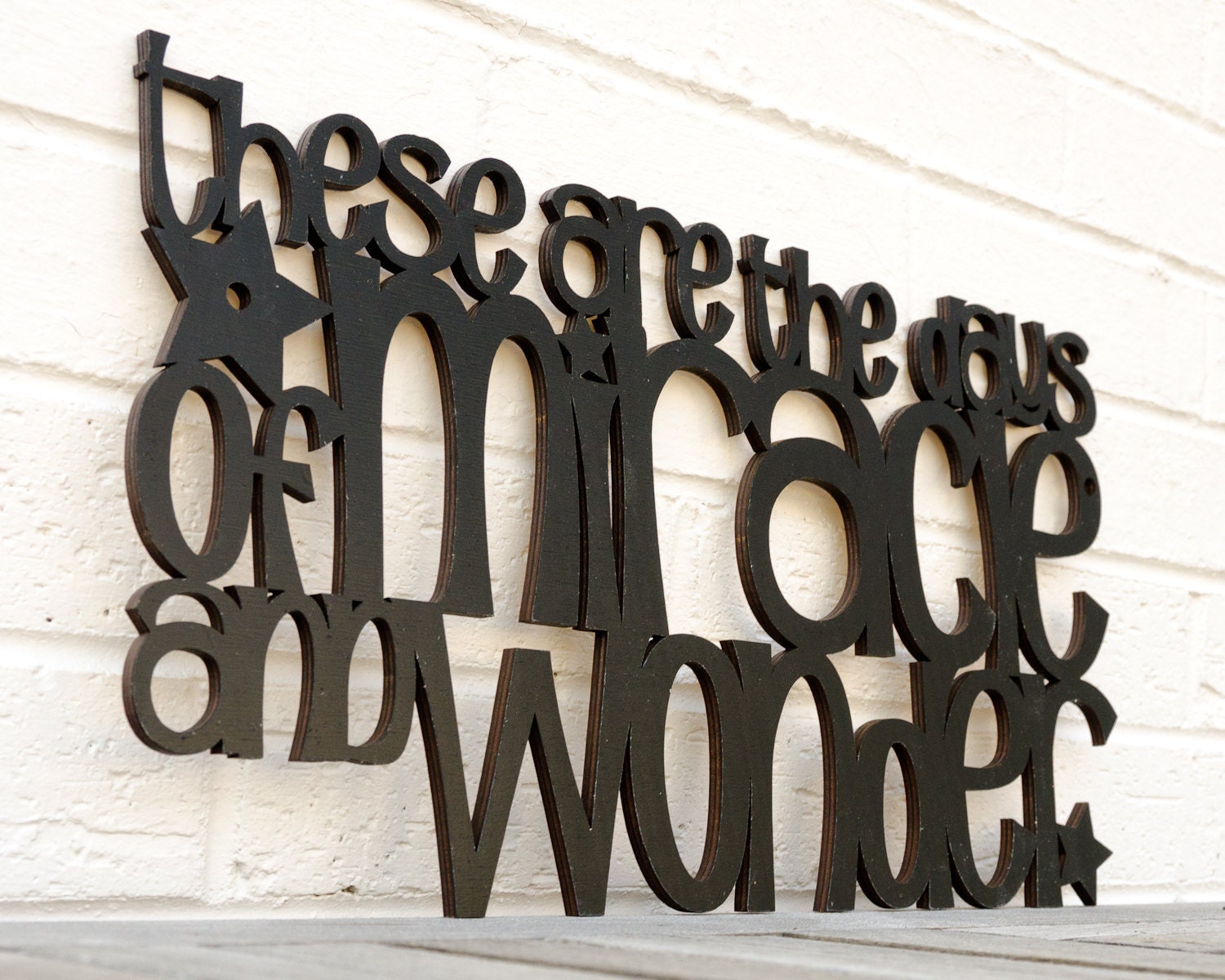 These are the days of Miracle and Wonder (Paul Simon)