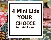 XTRA Mini Lids for Polarity Recycled Magnetic Locket Set Mini Size - MAGNET SET