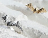 Bat Ring in Silver