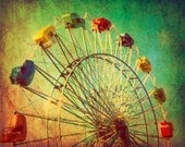 Carnival photography autumn circus texas baby room green nursery ferris wheel