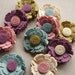 Wool Felt Flower - Cottage Blossoms- Dimensional Wool Felt Flowers