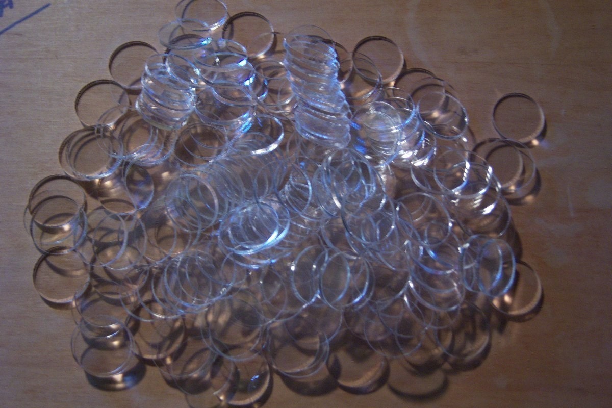 100 1 Inch Acrylic Circles Laser Cut