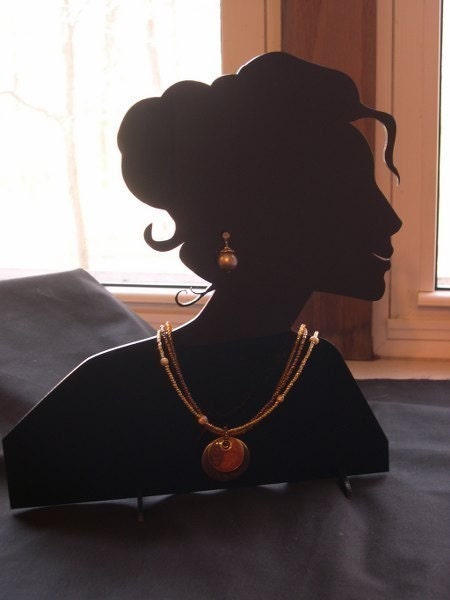 Laser Cut Acrylic Jewelry Display Stand