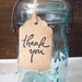25 Small ViNTaGe INSPiReD Thank You Hang Tags