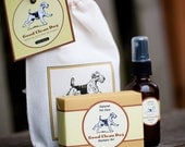 Dog Shampoo Bar & Spritzer GIFT SET for Good Clean Dogs....Featured in BARK Magazine's Holiday Gift Guide