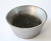 Silver Spike Flower Frog - Bowl - Large - 4 Inch