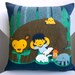 Upcycled Threadless Tee Pillow