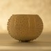 Porcelain Tea light Delight. Candle Holder N.2. Ceramic urchin. Designed and crafted by Wapa Studio.