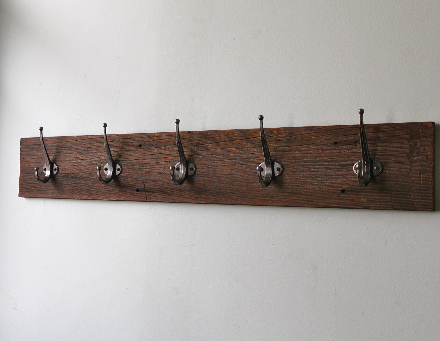 Reclaimed Barn Wood Coat Rack