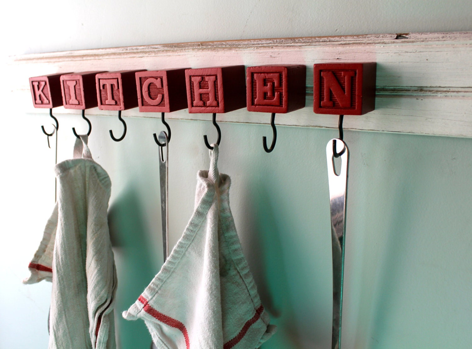 Kitchen Block hanging rack