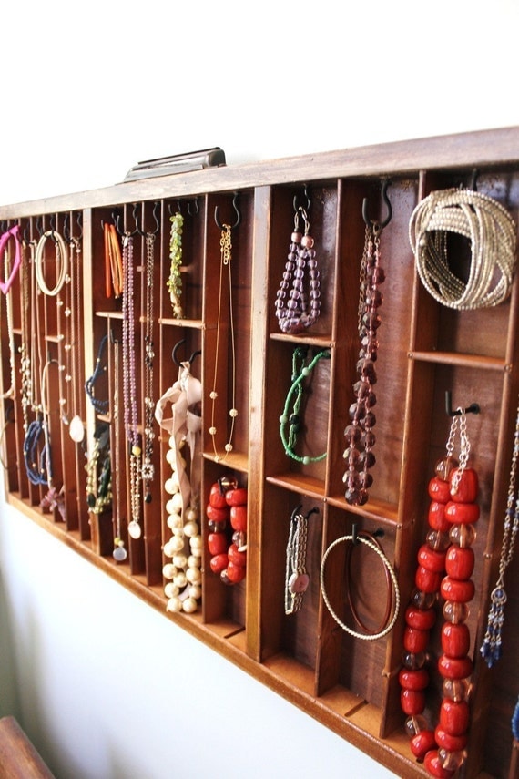 Printer Drawer Jewelry Display