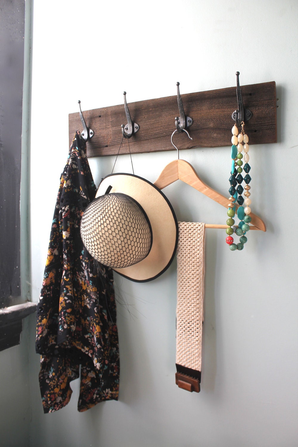 Reclaimed Wood Coat Hanger