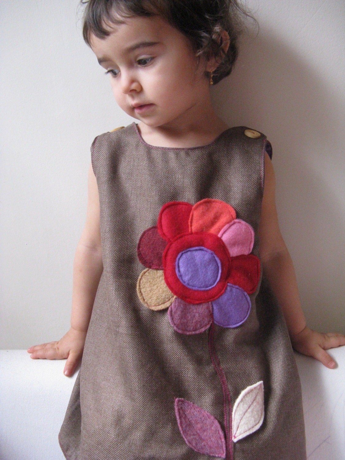 Sweet Blooms Pinafore