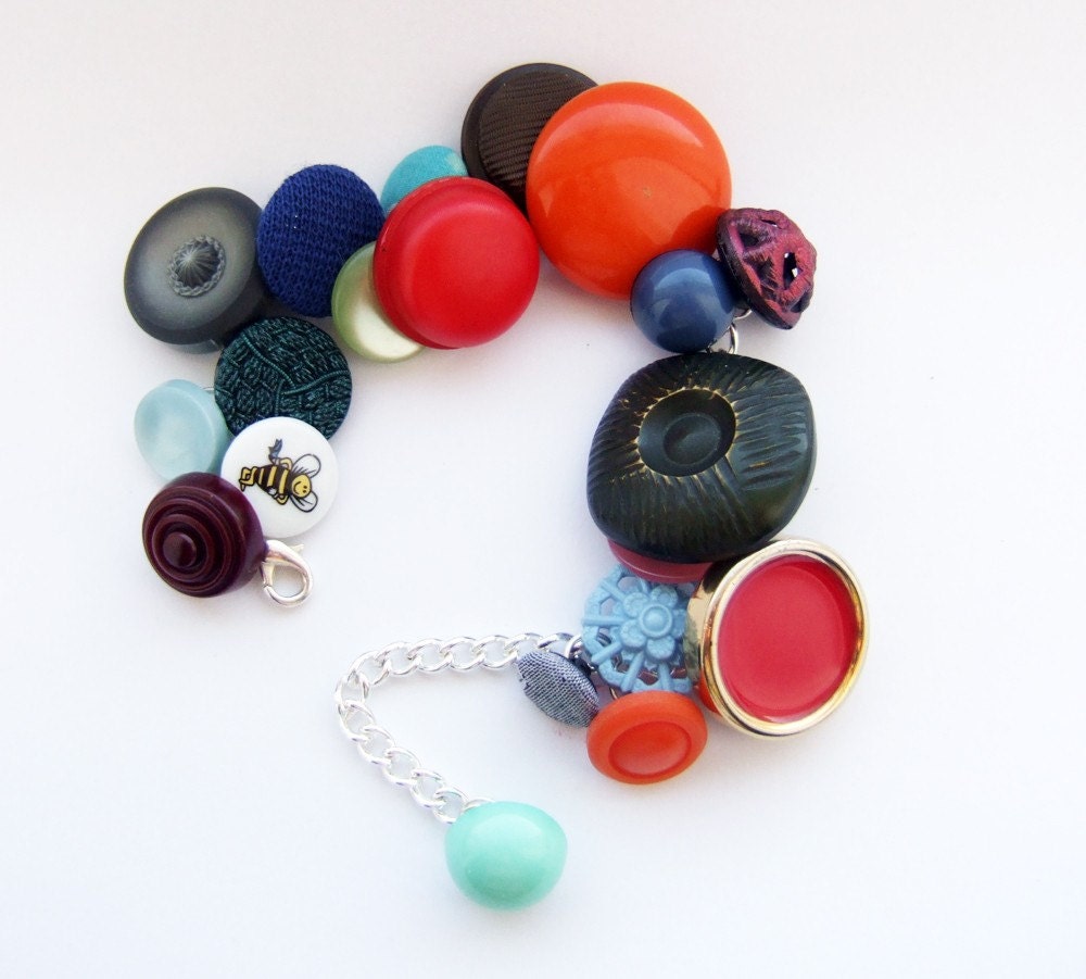 juicy spring bright buttontastic bracelet