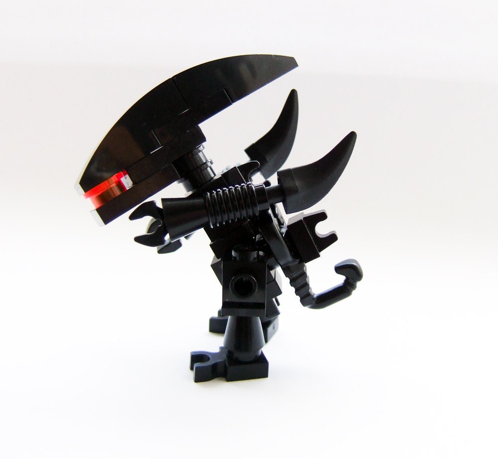 Alien movies, custom made LEGO Gieger minifig