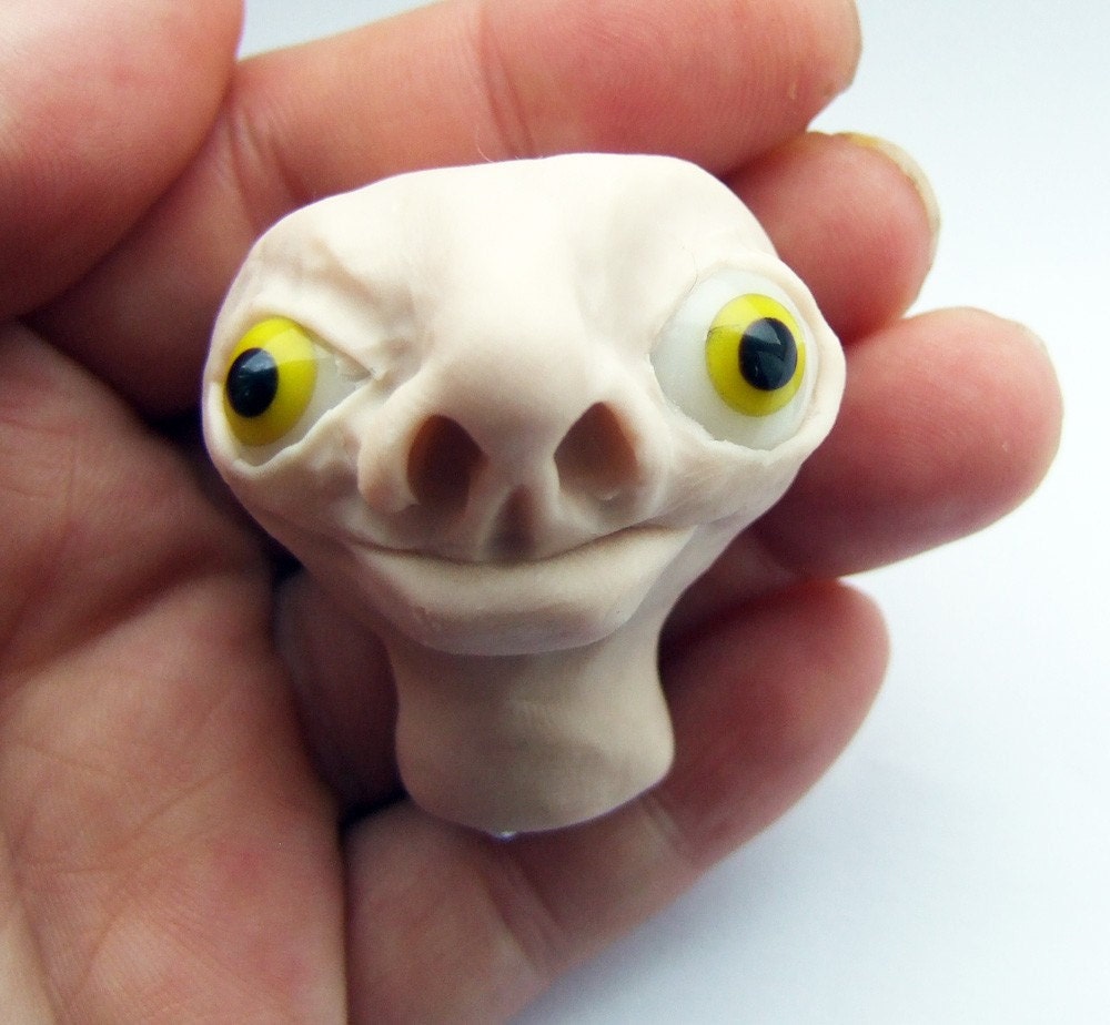 Character face sculpture - Ugly Eddy