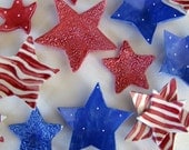 USA Stars & Stripes -- 5 ceramic dishes