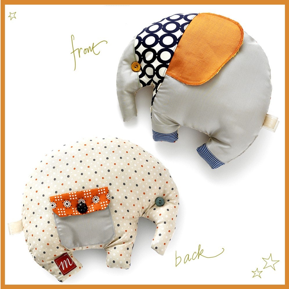 Elephant Tooth Cushion PATTERN