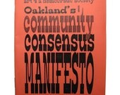 Community Consensus Manifesto
