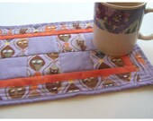 Kitties Quilted Mini Placemat or Mug Rug