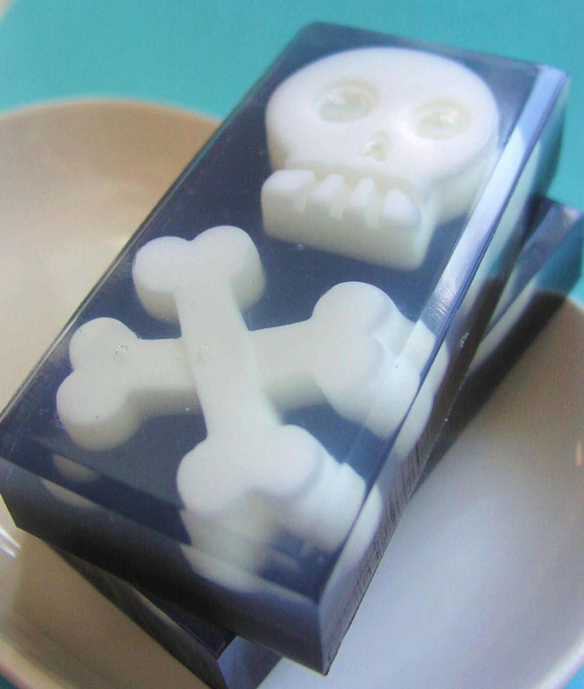 SALE Soap  - Skull and Crossbone -  All Natural Glycerin - Cola Scented - LAST ONE - For the Pirate Fans too