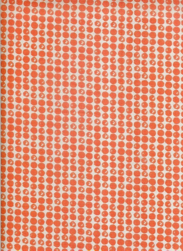 50cm x 112cm Rock Dots cotton fabric by Umbrella Prints