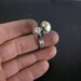 Double Pod Ring sterling silver brass