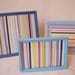 The Blues, Set of 3 Metal Picture Frames