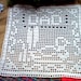 Great Gift For DAD Crochet Thread Art Filet Wall Hanger-Pillow Top-Doily