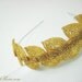 2012 MTV Movie Awards headband Athena - headband, gold leaf laurel head band, Grecian goddess inspired