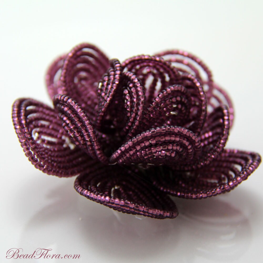 French Beaded Flowers