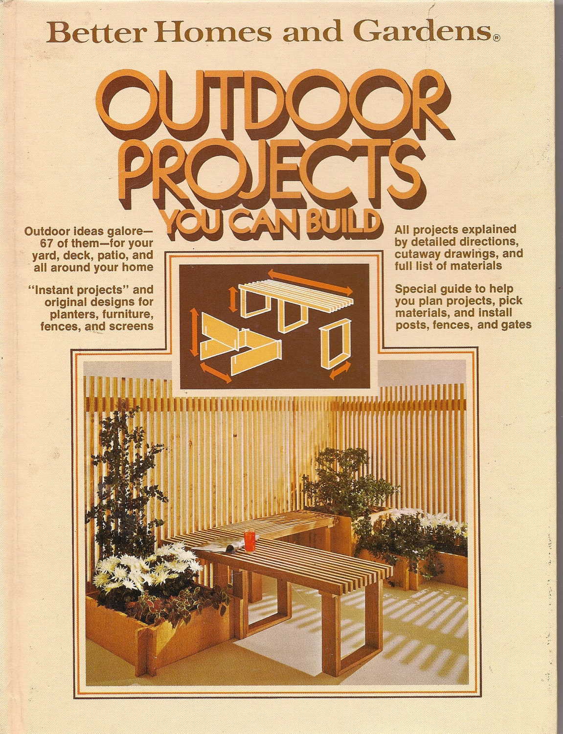 Outdoor Projects Book by Better Homes and Gardens