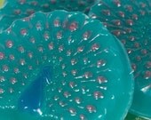 Peacock Soap - Set of 2 - Handmade Glycerin Soap