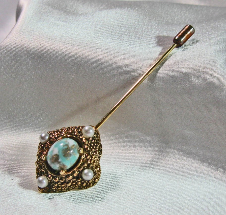 Vintage Stick/Hat Pin by TheEclecticDiva on Etsy
