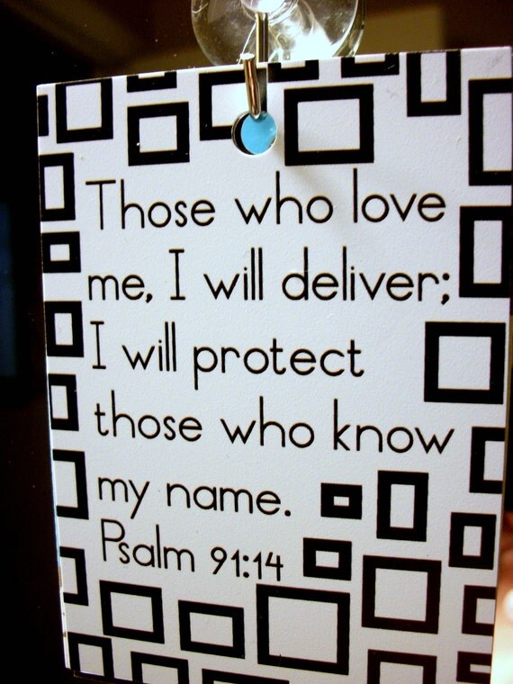 Scripture and encouragement for your mirror (Set 3). Includes suction hook. Start and end your day right.