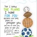 For I know the plans I have for you... sports 11 by 14 print.