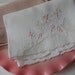 Vintage Pink and Peach Tea Towel Pair