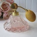 Vintage Pink Goldtone Perfume Atomizer
