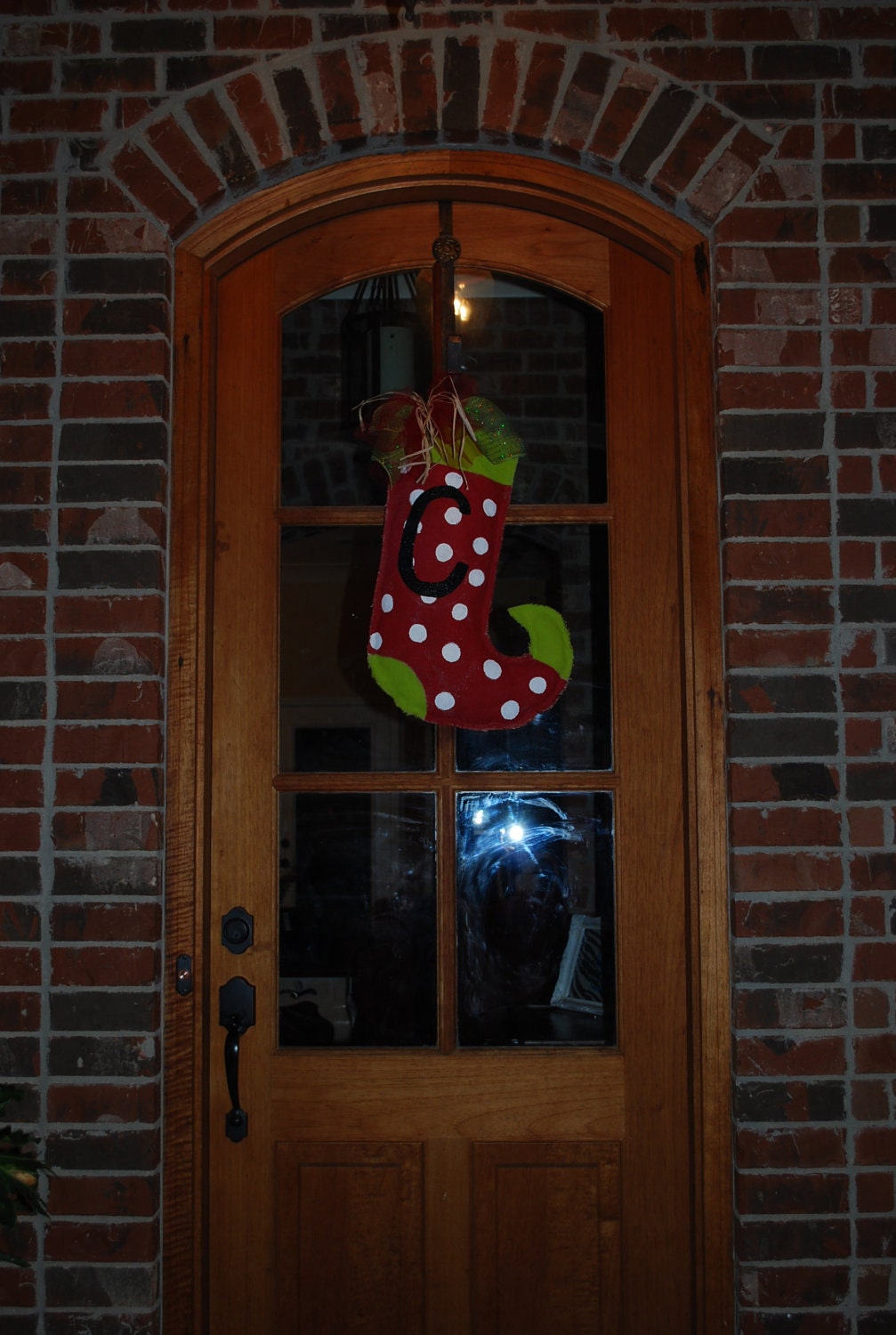 Burlap Door Hanger