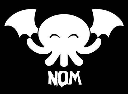 Cthulhu Nom - Vinyl Decal Window or Wall Sticker
