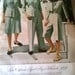 1947 Bathing Suits -vintage fashion catalog page - Montgomery Wards