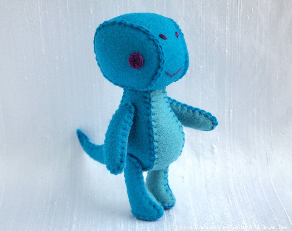 Brachiosaurus Plush Art Doll, Alta