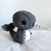 Narwhal Plush Art Doll, Norbert (Made to Order)