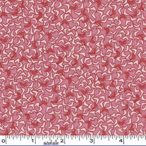 1 yard---Baby Boomerang in Red,  Mini Mike's, Michael Miller Fabrics